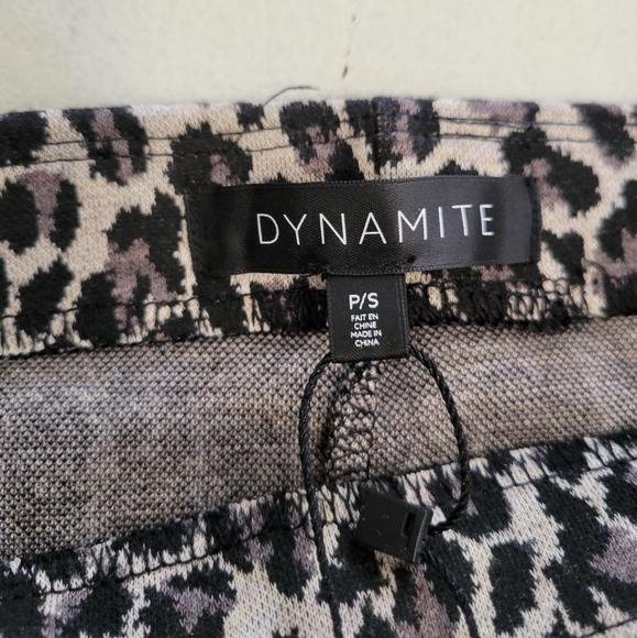 Dynamite Mini Bodycon Cheetah Skirt - Picture 3 of 5